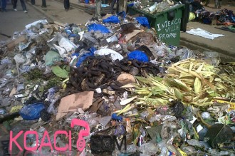 Côte d'Ivoire:  Abidjan à  nouveau envahie par les ordures ménagères